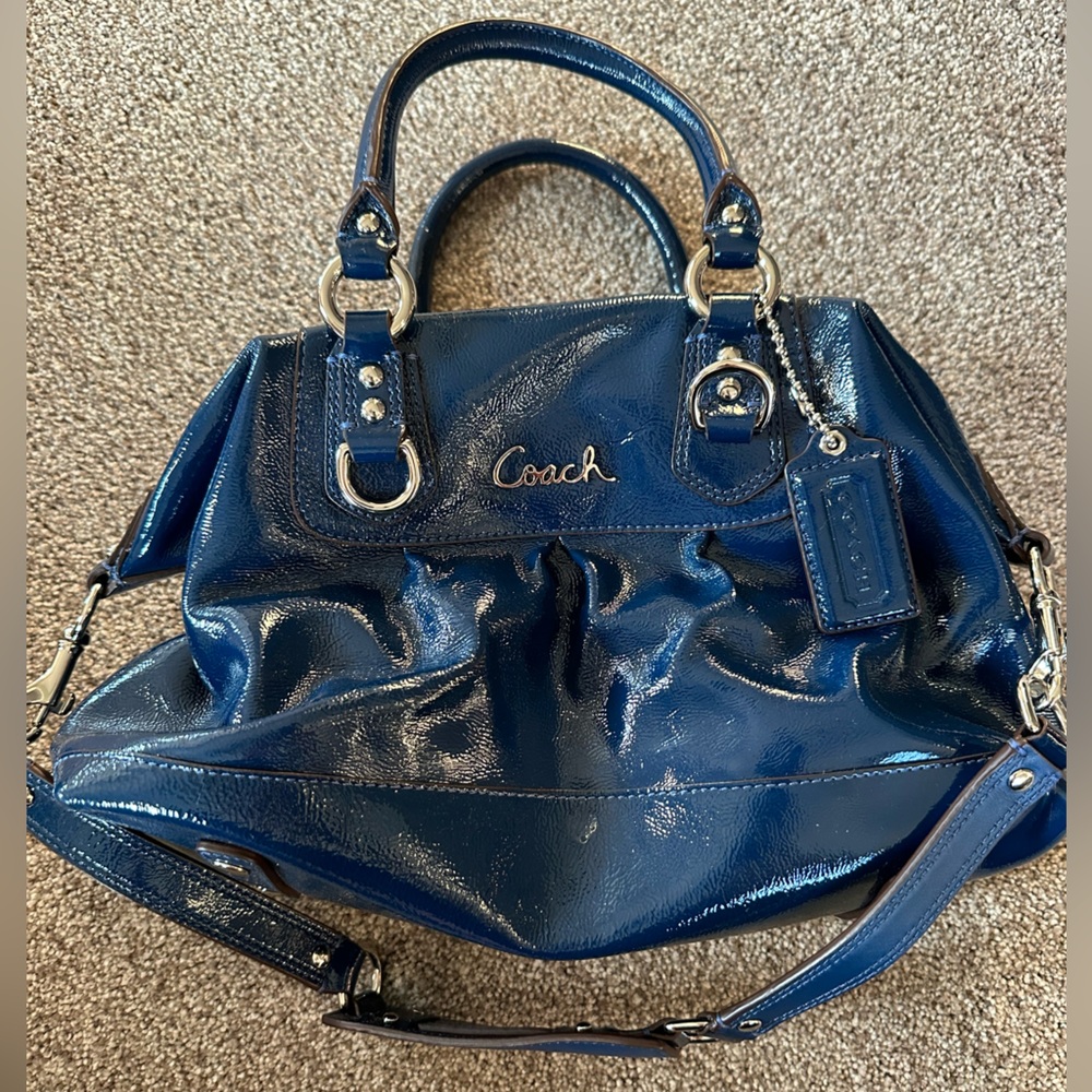 Coach Women’s Blue Purse